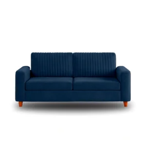 Hauseon sleepyhead Tilt fabric 2-seater sofa in Berry Blue.