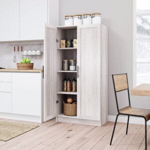 32 Inch Shaker Panel Door Storage Cabinet Modern Farmhouse Style