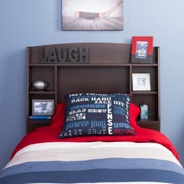 Twin Size Modern Wood Headboard Clean Panel Bed Head - Image 3