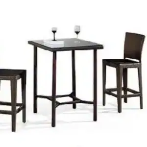 Elegant hotel lobby seating with upholstered sofas and high chairs for waiting areas.