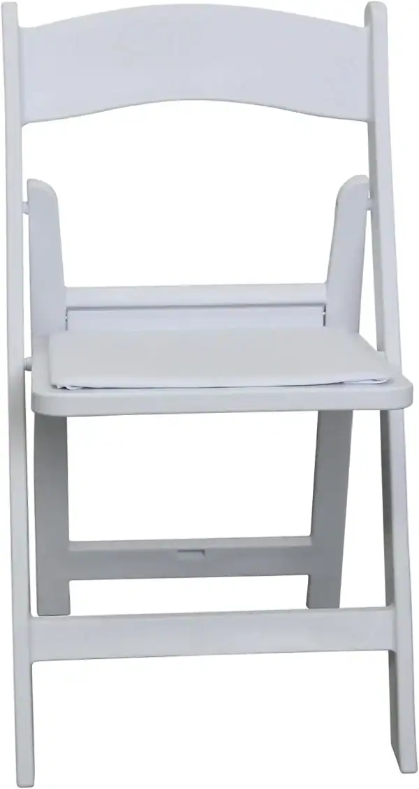 White upholstered hotel lobby lounge chair for waiting areas and hospitality spaces.